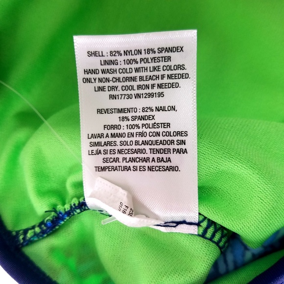 Mossimo Racer Back Tankini Top Size Small - Picture 7 of 8